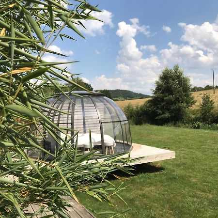 Les Nuits Insolites De La Mothe - Hebergement En Bulle Ou Tiny House Avec Spa Privatif Outremecourt Екстериор снимка